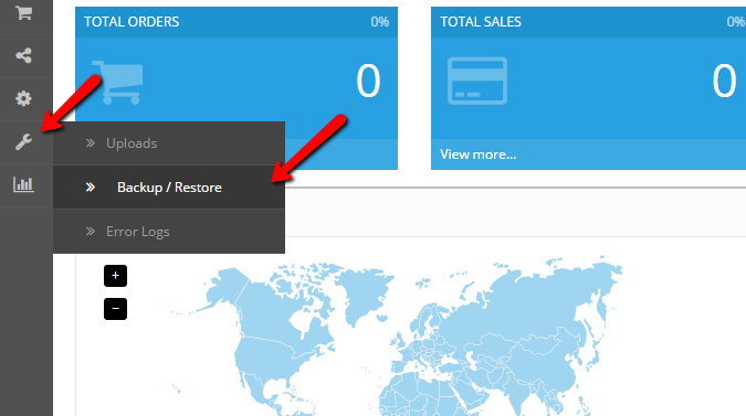 Cart  2 Backup Restore